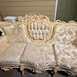 Antique chair Gold Trimming