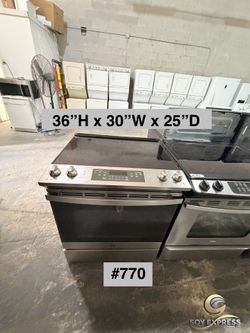 GE stove flat top electric (#770)
