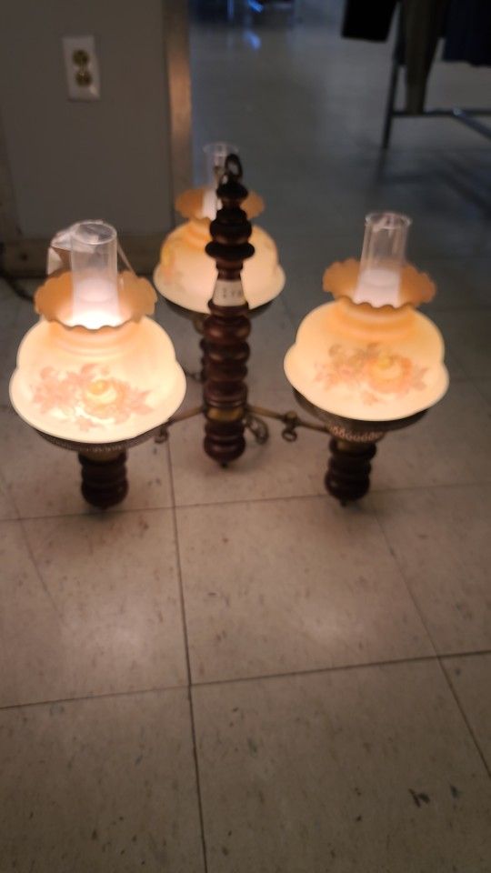 Vintage Floral Chandelier
