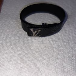 Real lv mens bracelet 