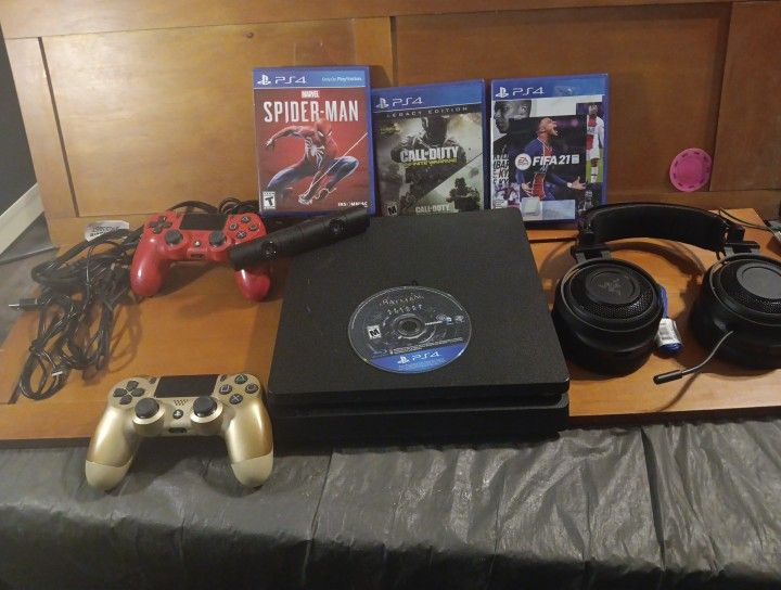 Ps4 Bundle Games Headset ,camera