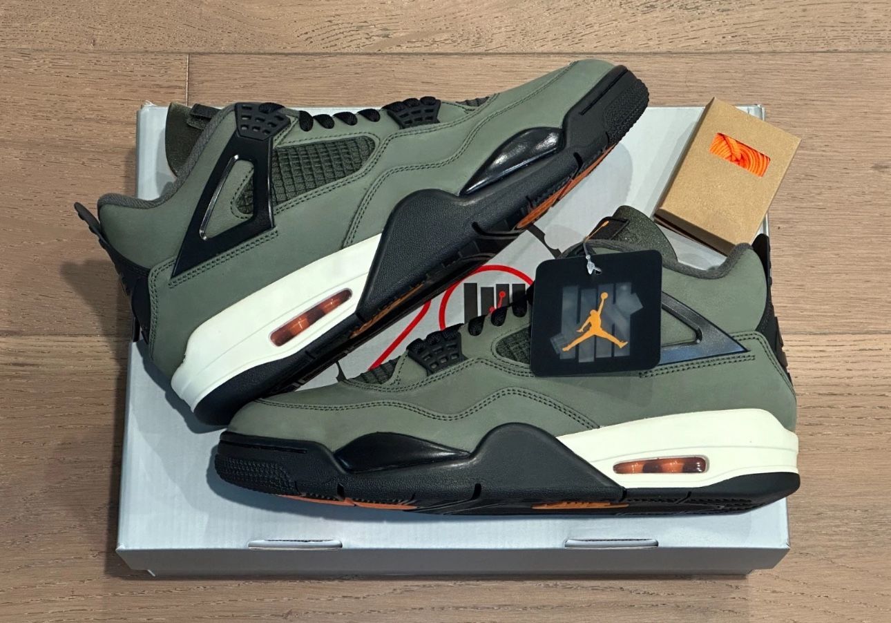 Undefeated x Air Jordan 4 Retro 2025  
