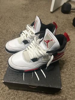 Jordan 4 fire red size 9.5 price negotiable