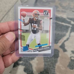 Dorian Thompson-Robinson Donruss Rated Rookie Football Card