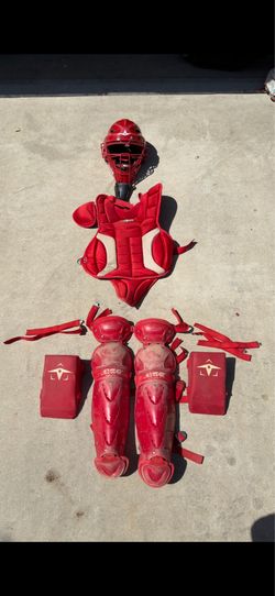 Boys baseball catchers gear