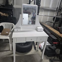 Mirror With Desk