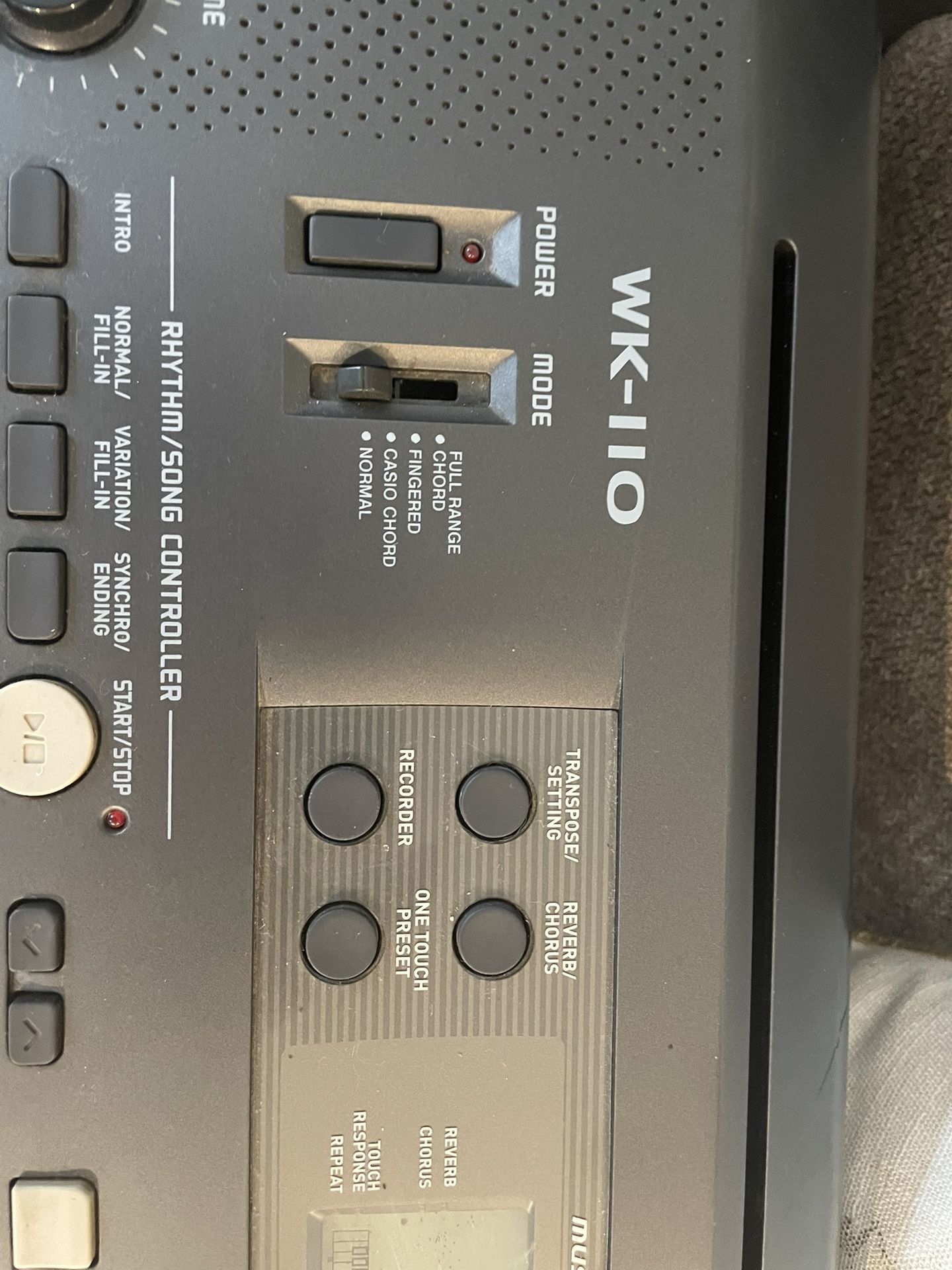Casio WK 110 Keyboard 76-Key Midi