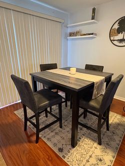 High top dining room table