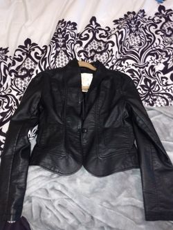 Arden B leather jacket