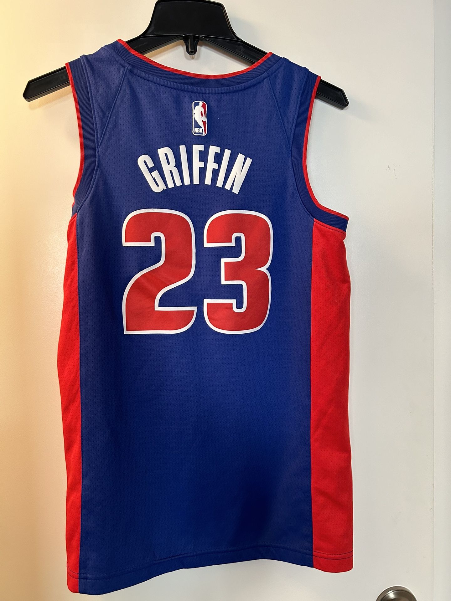 Nike Detroit Pistons Griffin Basketball Jersey Men’s Size Small
