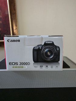 Canon EOS 2000D DSLR Camera Bundle  New Never Used - Complete Starter Kit