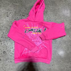 Pink Sp5der Hoodie