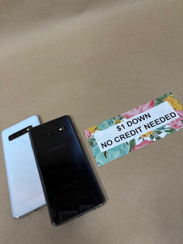 Samsung Galaxy S10 - Only $1 Today Pay The Rest Later!