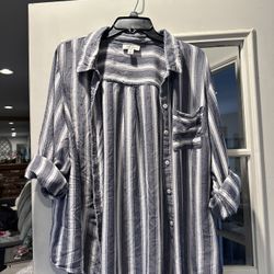 Striped Women Shirt