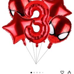 Spider Man Balloons