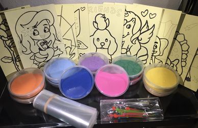 SAND ART FUN parties & Art Project supplies
