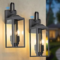 Outdoor Lighting 2-Pack Dusk to Dawn
