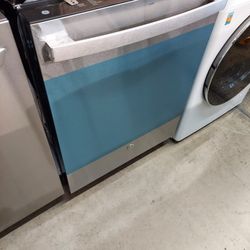 GE Top Control Dishwasher (Stainless Steel)