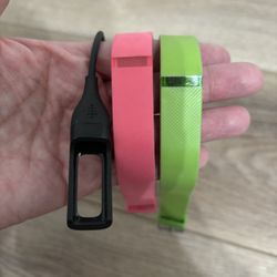 Fitbit with 2 Bands  & Charger