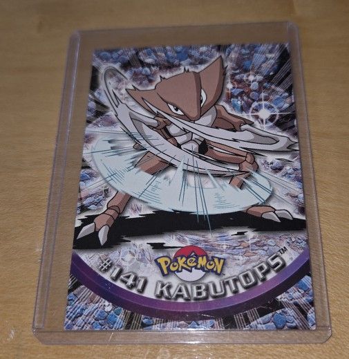 2000 Topps Pokemon TV Animation Edition Series 3 Non Holo #141 Kabutops