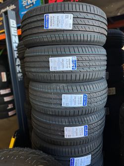 235/45/18 Maxtrek 4 New Tires Installed And Balanced Included