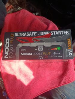 Noco boost plus jump starter GB40