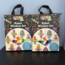 Smart And Craft Go Robot Window Art, 26 Pieces 