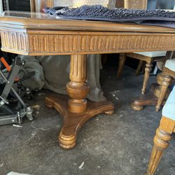 Antique dining table