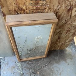 Oak Medicine Cabinet
