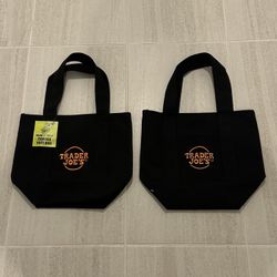 Trader Joe’s Halloween Mini Canvas Tote Bags (Set of 2)