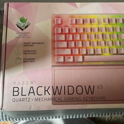 Black widow Razer Keyboard