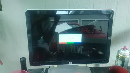 Hp led color monitor