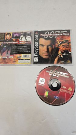 PS1 Playstation Video Games Retro 007 Tomorrow Never Dies Vintage Sony Man Cave