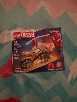 LEGO Marvel Spider-Man vs. Ghost Rider Motorcycle 76335