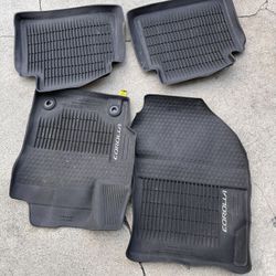 Toyota Corolla Weather Mats