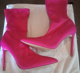Pink Anne Michelle boots womans size 10