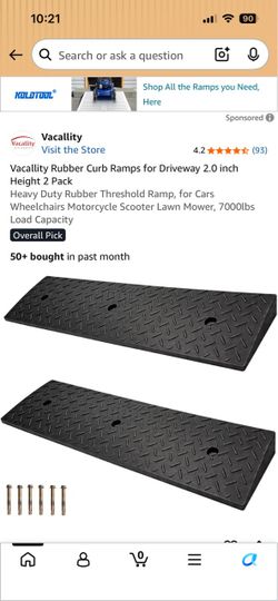 Curb ramps