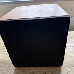 JAMO Sub-1810 Powered Subwoofer 10" Home Theater Sub Vintage Home Audio HiFi