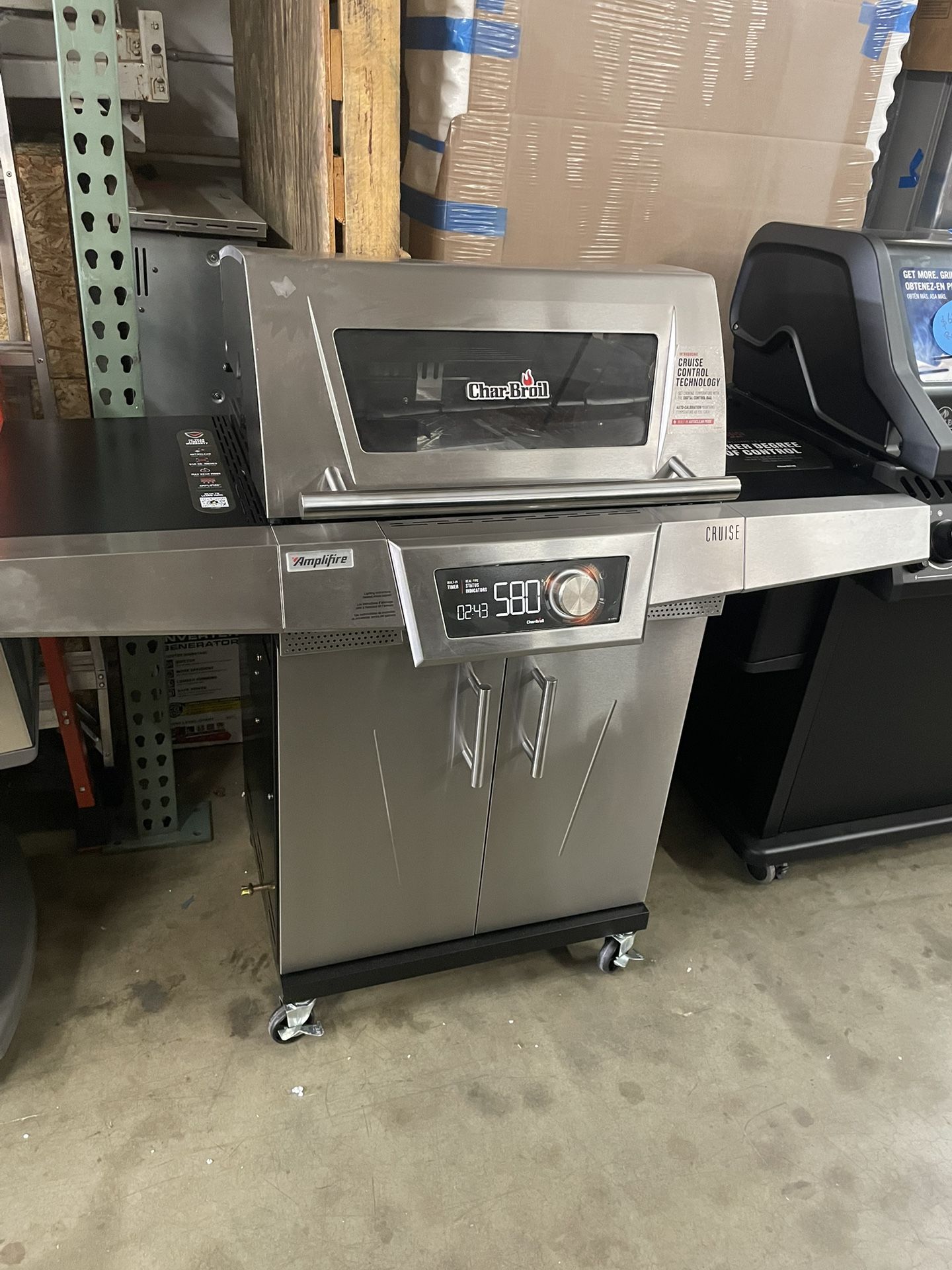 Bbq Grill Infrared Char-Broil Stainless Steel
