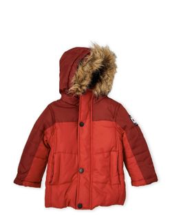 Adorable Ben Sherman, Faux Fur Hooded Winter Coat! SIZE 12 MONTHS