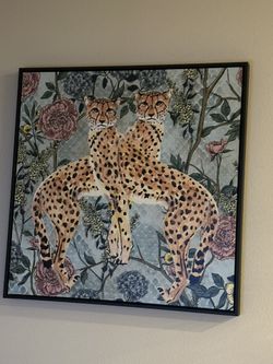 Large Framed Canvas Art