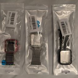 Apple Watch Replacement Bands Bundle (Different Colors And Sizes)