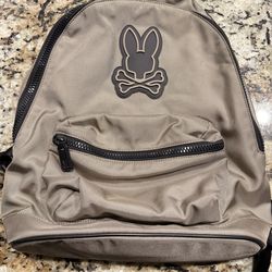 Psycho Bunny Backpack  Rare Hard To Find