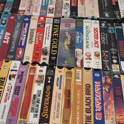 Great shape VHS, some unopened.