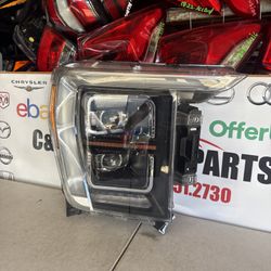 2021 2022 2023 Ford F150 F-150 FULL LED HEADLIGHT HEADLAMP RIGHT PASSENGER SIDE RH USED OEM