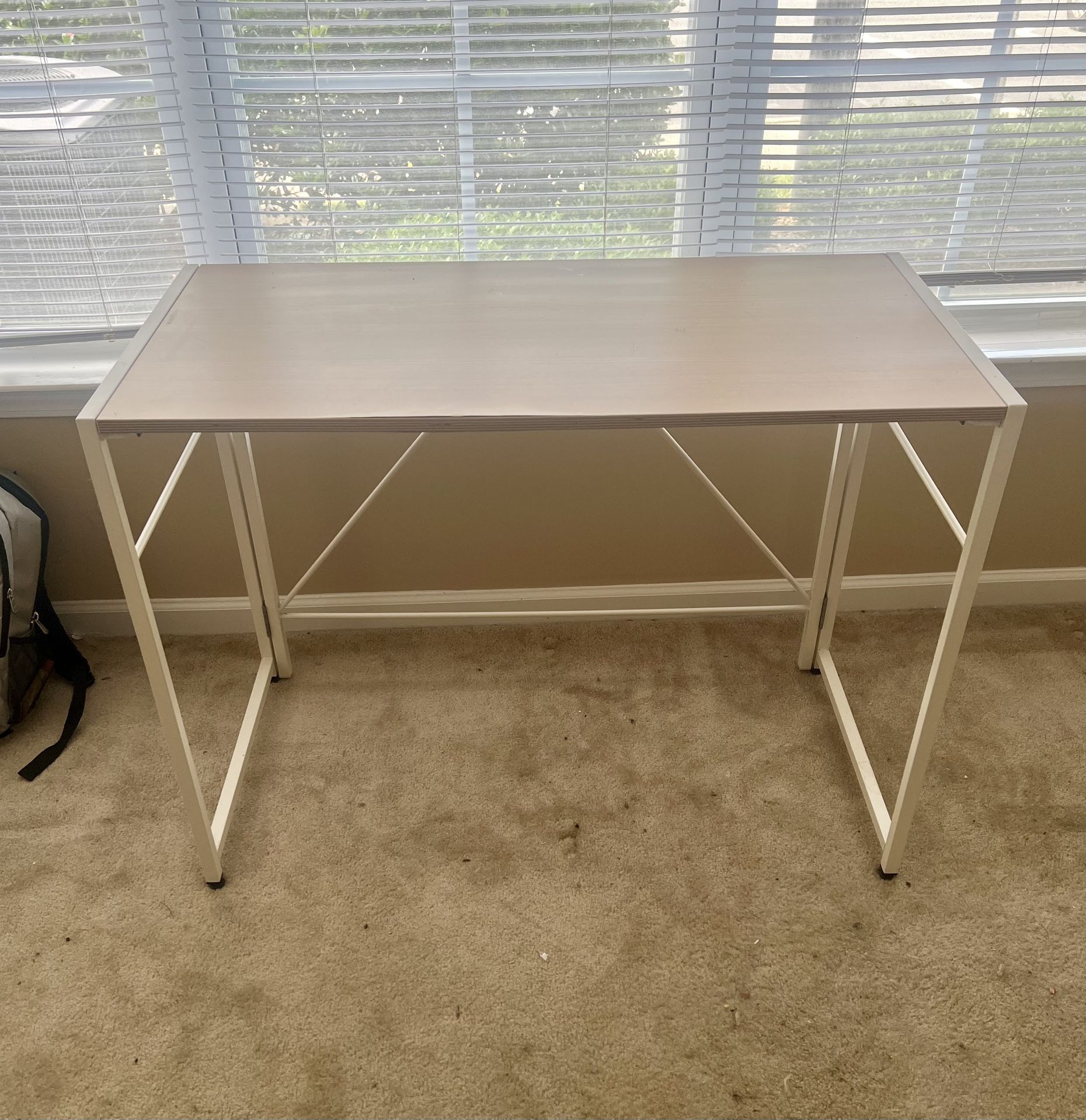 Folding Office / Writing Desk Ivory