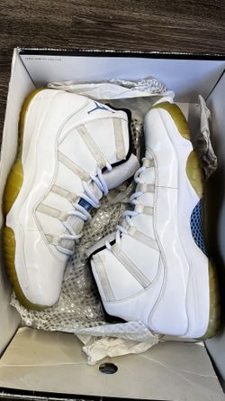 Air Jordan 11 Retro High Legend Blue 2014 Size 14