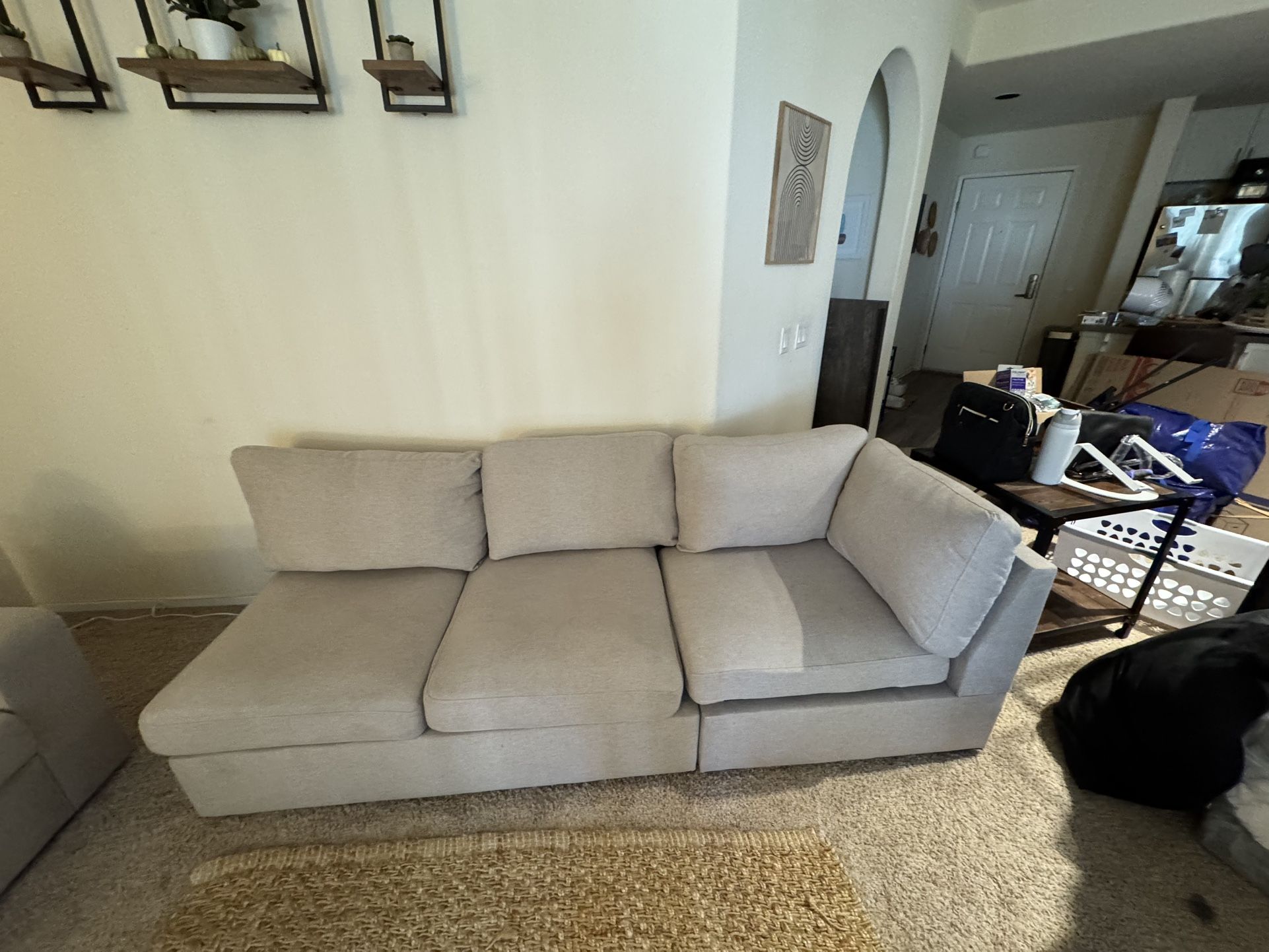 Used Part Of Sectional Couch