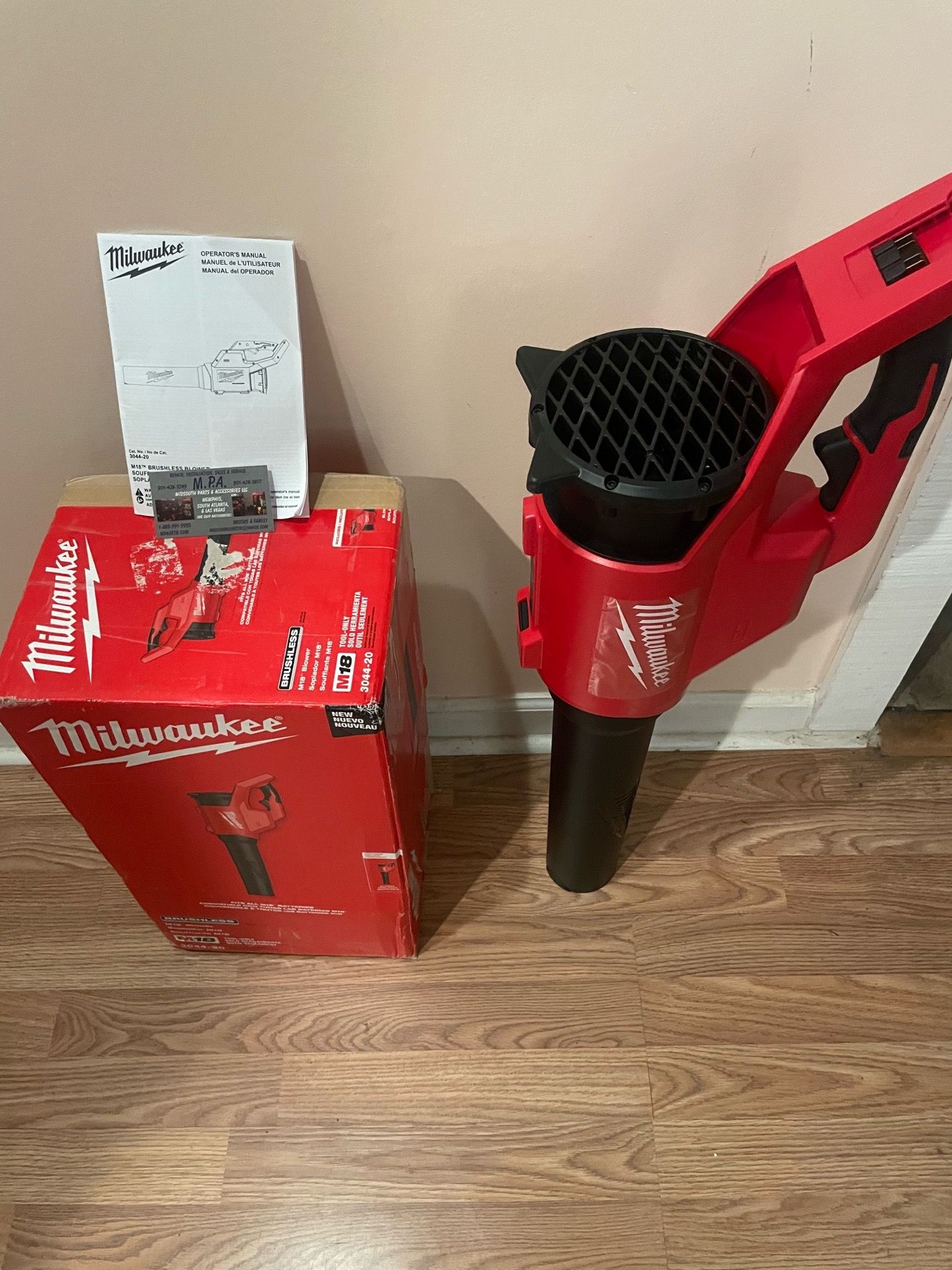 Brand New Milwaukee M18 FUEL Blower