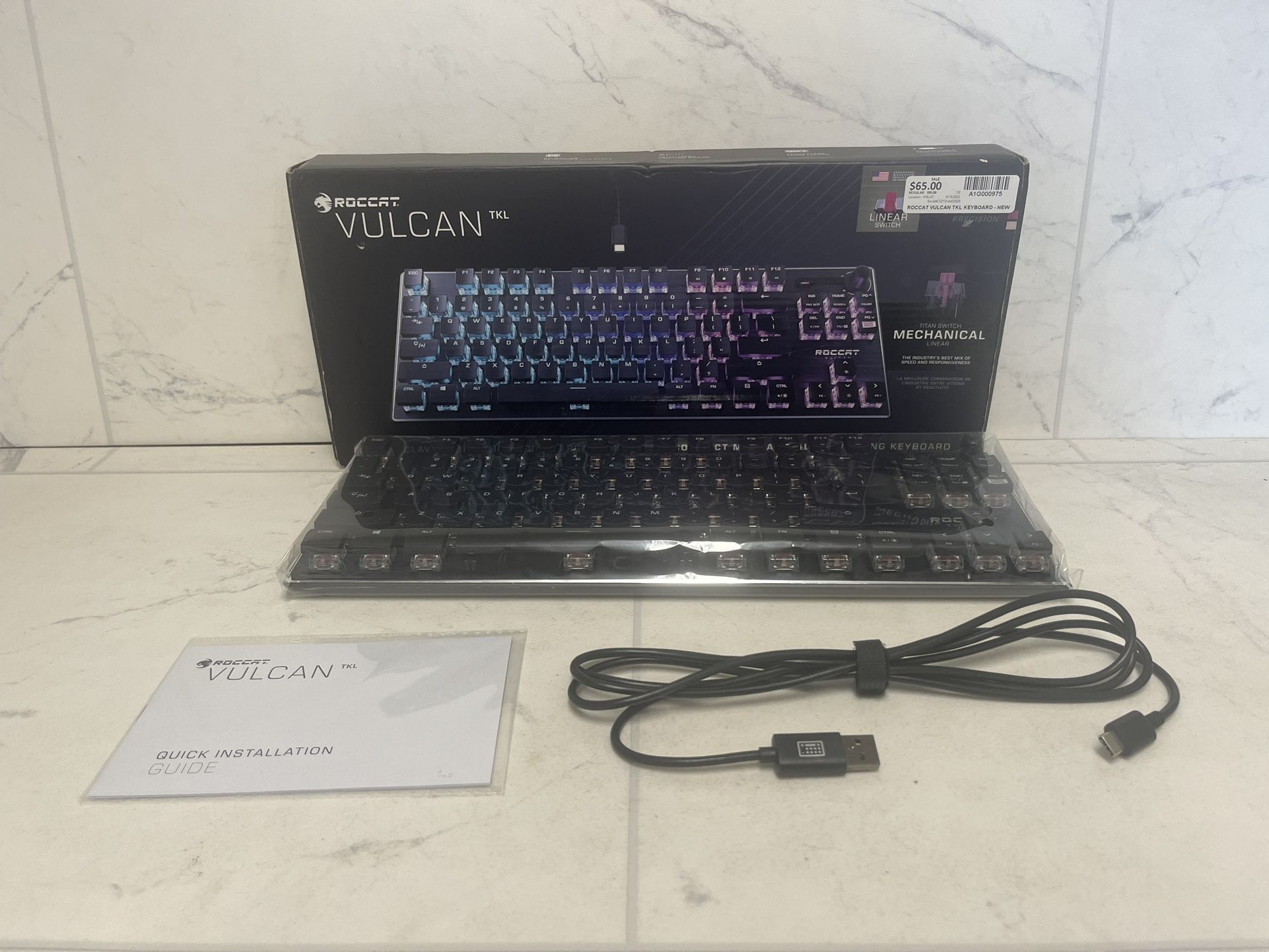 Roccat Vulcan TKL Wireless Keyboard (A1G000975)